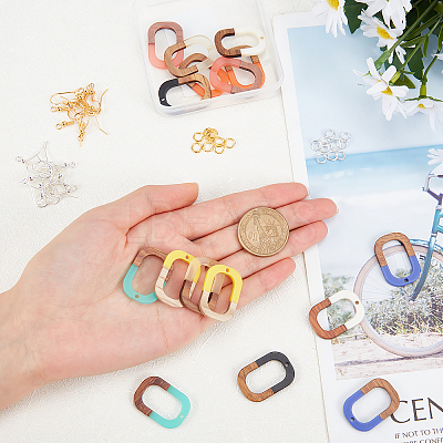 DIY Dangle Earring Making Kits DIY-OC0005-05-1