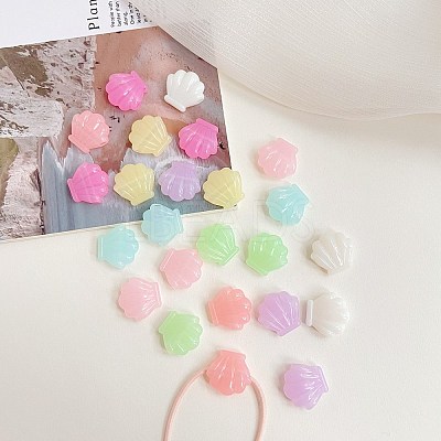 Opaque Acrylic Beads X1-OACR-H038-37-1