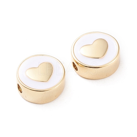 Brass Enamel Beads LS-KK-F814-06G-1