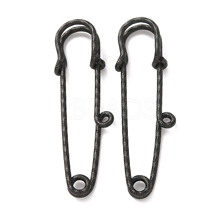 304 Stainless Steel Safety Pins Brooch Findings STAS-C181-01E-B-1