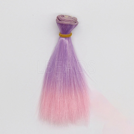 High Temperature Fiber Long Straight Ombre Hairstyle Doll Wig Hair DOLL-PW0001-029-17-1