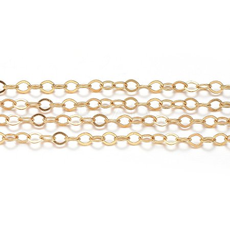 Ion Plating(IP) 304 Stainless Steel Cable Chains CHS-H022-01G-20M-1