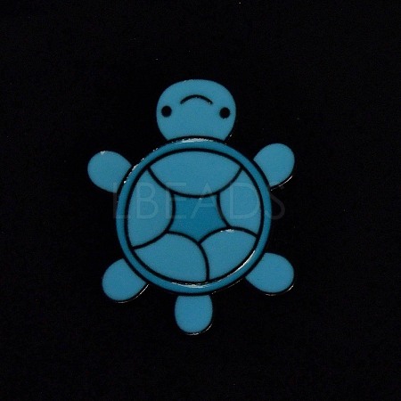 Luminous Tortoise Enamel Pins JEWB-Q011-01A-1