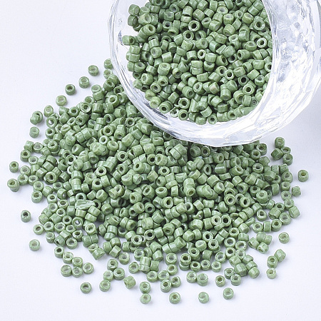 Glass Cylinder Beads SEED-Q036-01A-D10-1
