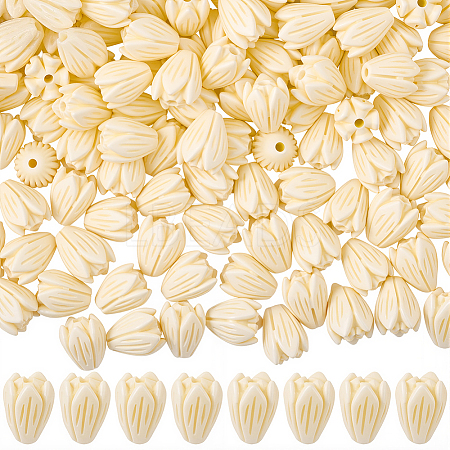 Dyed Synthetic Coral Beads CORA-SC0001-23A-1