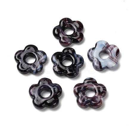 Handmade Lampwork European Beads LAMP-F039-01F-1