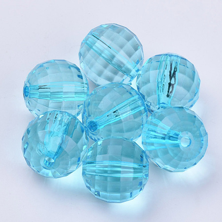 Transparent Acrylic Beads TACR-Q254-20mm-V40-1