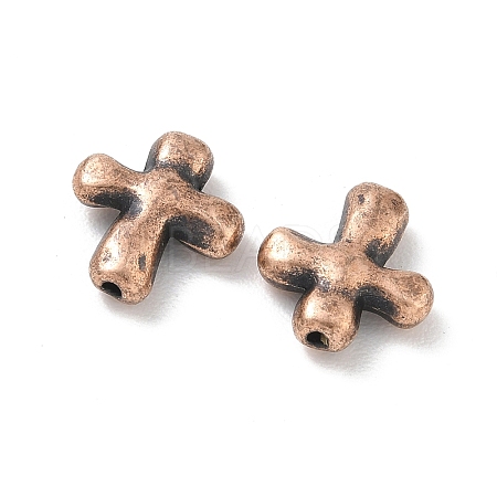 Tibetan Style Alloy Beads PALLOY-A018-R-NR-1