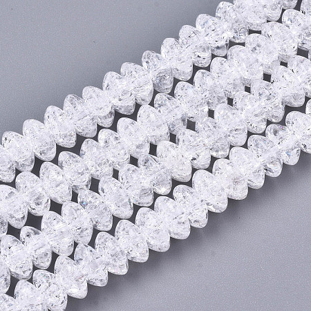 Crackle Glass Beads X-GLAA-S192-004J-1