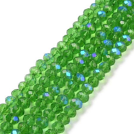 Electroplate Glass Beads Strands EGLA-A034-T3mm-L08-1