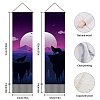 Polyester Wall Hanging Tapestry AJEW-WH0399-028-3