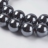 Non-Magnetic Synthetic Hematite Beads G-H1069-1-3