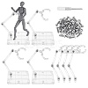 SUPERFINDINGS Plastic Humanoid Stand Support ODIS-FH0001-11-1