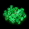 32Pcs 8 Colors Luminous Transparent Resin Pendants FIND-TA0002-48-3