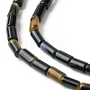 Natural Black Agate Beads Strands G-D067-A01-2