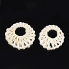 Handmade Reed Cane/Rattan Woven Pendants WOVE-T005-09B-2