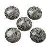Natural Map Stone Cabochons G-C115-02B-20-1