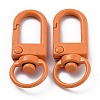 Zinc Alloy Baking Paint Swivel Snap Hooks Clasps X-PALLOY-H194-A-3