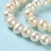 Natural Cultured Freshwater Pearl Beads Strands PEAR-E018-63-4