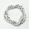 Handmade Evil Eye Lampwork Round Bead Strands LAMP-L055-4mm-13-2