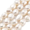 Natural Cultured Freshwater Pearl Beads Strands PEAR-P062-30B-1