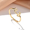 304 Stainless Steel Cuff Rings for Women RJEW-D285-01G-R-3