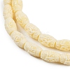 Synthetic Coral Carved Beads Strands CORA-C003-14A-2