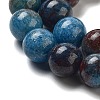 Natural Blue Opal Beads Strands G-H045-A02-8MM-02-3