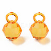 Transparent Acrylic Pendants MACR-S373-125-B08-2