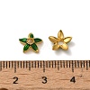 Alloy Enamel Beads Caps FIND-G074-02E-3