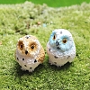 Cute Resin Owl Figurines MIMO-PW0001-185-2