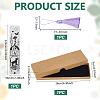 Stainless Steel Bookmarks AJEW-UN0001-81E-3