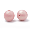 Spray Painted Style Acrylic Beads MACR-T010-10mm-05-2