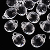 Autumn Theme Transparent Acrylic Pendants TACR-T024-04B-205-1