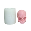 Halloween Skull DIY Food Grade Silicone Candle Molds PW-WG53501-01-2
