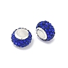 Alloy Rhinestone Clay Pave Beads ALRI-D300-03S-01-2