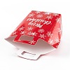 Christmas Theme Rectangle Foldable Creative Kraft Paper Gift Bag CON-B002-02B-5