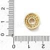 Brass Micro Pave Cubic Zirconia Pendants KK-A300-02G-O-3