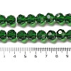 Transparent Glass Beads X-EGLA-A035-T10mm-D10-5