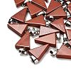 Natural Red Jasper Pendants G-B127-04P-07-1