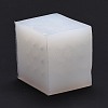 Cuboid DIY Candle Food Grade Silicone Molds with Diamond Shape Ball DIY-B034-12-2