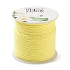 20M Polyester Braided Cord for Jewelry Making OCOR-G015-04A-18-2