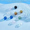 14Pcs 7 Colors Blown Glass Wishing Bottle Bubble Vial GLAA-NB0001-45-5