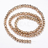 Electroplate Non-magnetic Synthetic Hematite Bead Strands G-Q465-12KC-2