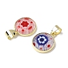 Handmade Lampwork Pendants LAMP-D002-03A-G-2