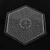 Hexagon ABC Pegboards used for 5x5mm DIY Fuse Beads X-DIY-S002-24-2