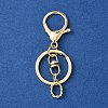 Alloy Initial Letter Charm Keychains KEYC-YW00006-15-1