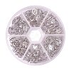 Cubic Zirconia Alloy Charms Sets ZIRC-PH0001-01P-1