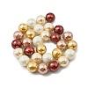 Faceted Round Shell Pearl Beads Strands BSHE-XCP0001-24A-02-2