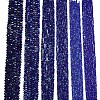 Electroplate Opaque Solid Color Glass Beads Strands EGLA-A044-P6mm-L07-2